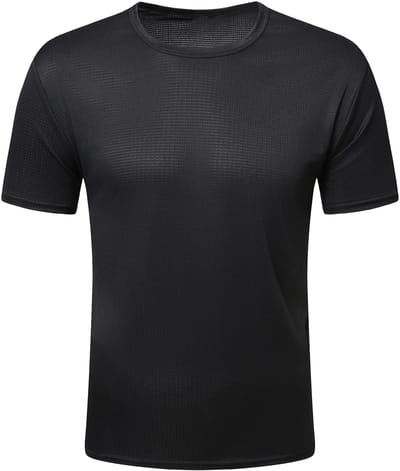 YOUTHUP Heren Casual Sport Korte Mouw T-Shirt - Ronde Hals Eenvoudig - S