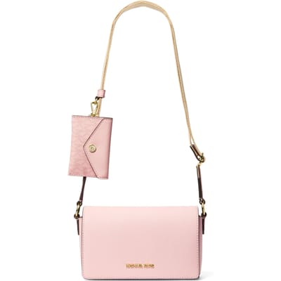 Michael Kors Small Crossbody Wicard Case Powder Blush Size: OS | Cross Body Bags Outlet | Dames | Roze