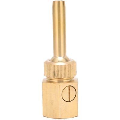 Buse de fontaine à filetage femelle en laiton, tête de pulvérisation d'eau réglable avec vanne pour bassin 3/4 25mm beige
