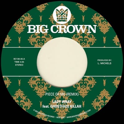 Lady Wray & Pete Rock - Piece Of Me (Remix) / Joy & Pain (Pete Rock Remix) (7" Single)