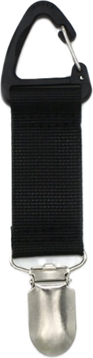 BY-ST6 Hoed clip Hoed klem Flat cap clip Tashanger Accessoire Clip kleur zwart