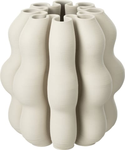 J-Line vaas Naos - keramiek - beige - small - Ø 23 cm