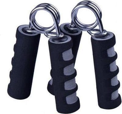 Hand trainer - grip trainer - sterkteniveau 15 KG - zwart/grijs | Sporten | Trainen
