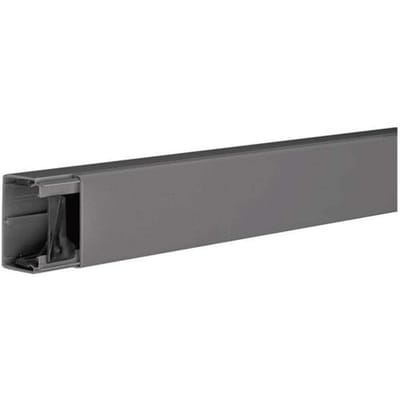 Hager LF4006009011 Kabelgoot (l x b x h) 2000 x 57 x 40 mm Antraciet 2 m