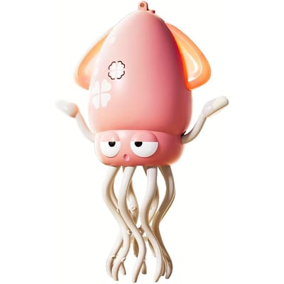 Poulpe Danseur Lumineux Jouet Anti-Stress Idée Cadeau Divertissante pour Fête pour Adultes et Enfants Mignon Poulpe Jouet pour Soulagement et Divertissement OneSize rose