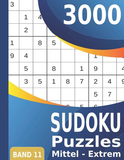 3000 Sudoku Puzzels: Gemiddeld tot Extreem Moeilijk - Groot Formaat Puzzelboek voor Volwassenen
