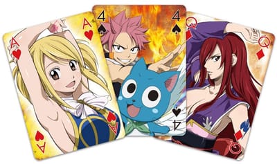 Sakami Merchandise Fairy Tail Playing Cards / SpeelkaarTien Characters #2 Playing Cards / Speelkaarten