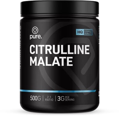 Pure. Citrulline Malate - 500gr - aminozuren - 2:1 verhouding - citrulline malaat - poeder - 166 porties