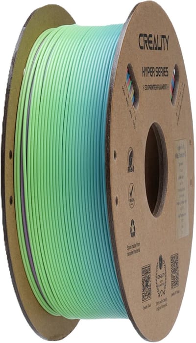 Creality Hyper Series PLA Rainbow Blossom Short 3D filament