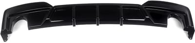 Diffuser Aerojet - Achterbumper Diffuser Lip - Voor BMW 6 Serie F06/F12/F13 640i M Sport (2012-2018) - Zwart - Auto accessoires