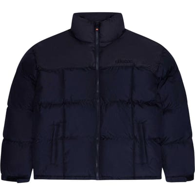 Ellesse Herenjas met vulling en Rene-logo (Zwart)