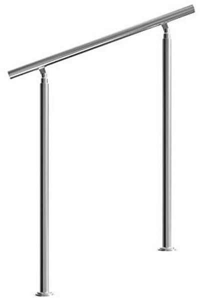 Trapleuning roestvrij staal 100 cm - Balustrade zonder spijlen