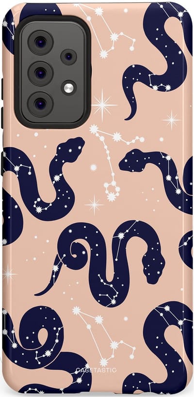 Casetastic Hoesje Geschikt voor Samsung A52 (4G/5G/s) - Stijlvolle Beschermende Duo-layer Case - Astro slang