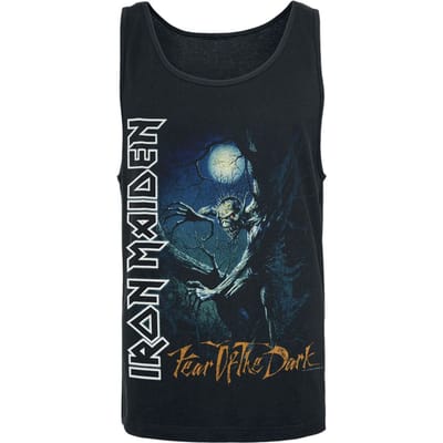 Iron Maiden Tanktop - FOTD Tree Spine - S tot L - voor Mannen - zwart