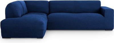 Belmarti Milos bankhoes chaise longue links 250-270 cm - blauw
