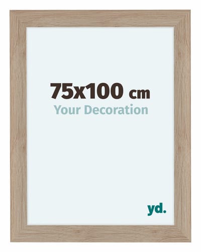 Your Decoration - Fotolijst 75x100 cm - MDF - Eiken Licht - Como