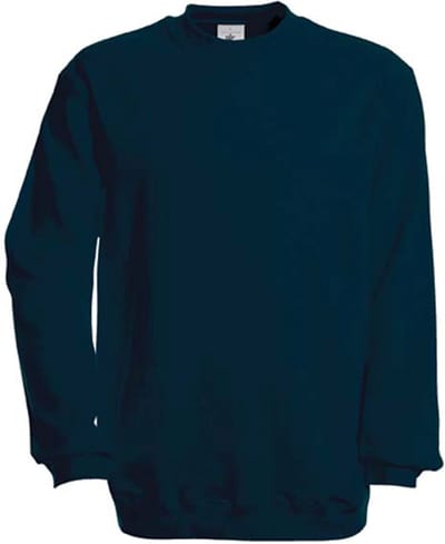 B&C Crew Neck Sweatshirt Set In CGSET - Navy - L