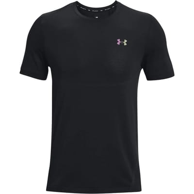 Under Armour Heren Vanish Elite Naadloos T-shirt (Zwart)