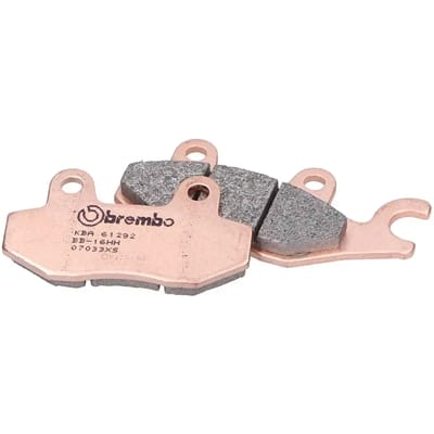 Sinterremblokje achter Brembo AR XTZ 750 / DR 800