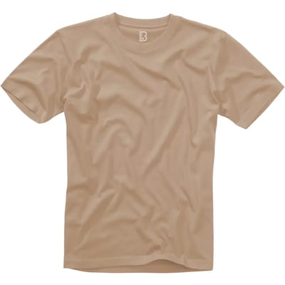 Brandit - Basic Heren T-shirt - S - Beige