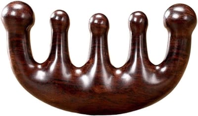 Houten Kam - Fijne Kam - Haar Stylen - Antistatisch Ontwerp - 10.5 cm Lengte - N.v.t.