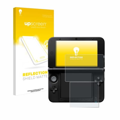 upscreen - Screenprotector voor Nintendo 3DS XL SPM7800 - Folie Beschermfolie anti glare matte