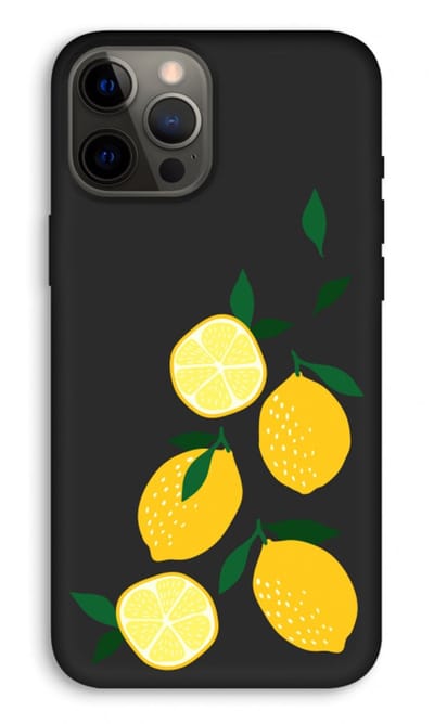 Case Company® - Hoesje geschikt voor iPhone 12 Pro Max hoesje - You're my lemon - Biologisch Afbreekbaar Telefoonhoesje - Bescherming alle Kanten en Schermrand