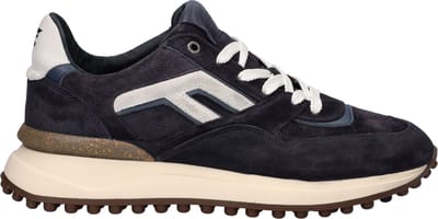 Floris van Bommel - NOPPI 29.46 - Lage sneakersVrije tijdsschoenenHeren sneakers - Kleur: Blauw - Maat: 43.5