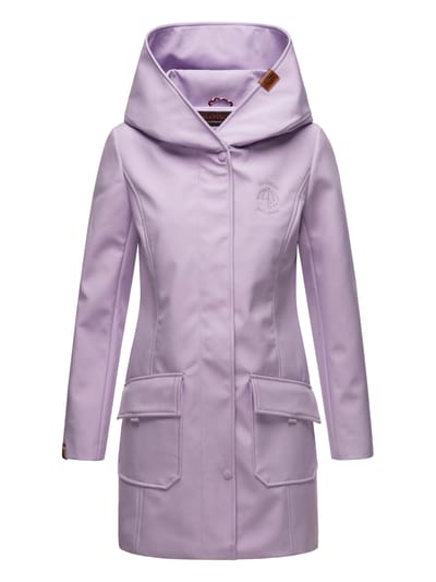 Marikoo dames softshelljas – Mayleen, waterafstotend met capuchon
