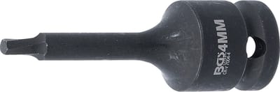 BGS Schroefuitdraaier Aandrijving binnenvierkant 12,5 mm (1/2") voor defecte binnenzeskant 4 mm - 7004-4