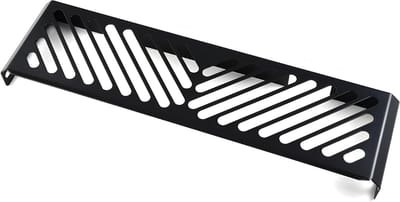 Radiatorafdekking Motor - Beschermkap Koeler - Motoronderhoud - Zwart gepoedercoat staal - Originele montage - Zwart
