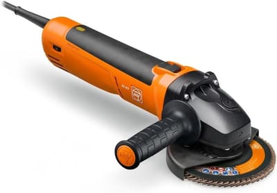 Haakse Slijper - Slijpmachine Compact - Metaalbewerking Roestvrijstaal - Borstelloze Motor - Ø 125 mm - Oranje