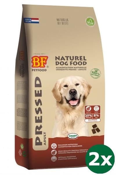 2x13,5 kg Biofood vleesbrok geperst hondenvoer