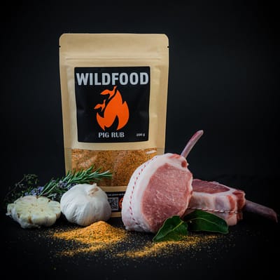 WildFood - Dry BBQ Rub - COMBIDEAL 4 (GESCHENK TIP) - Barbecue rub - Kruiden & Specerijen - Kruiden pakket - Cadeau tip