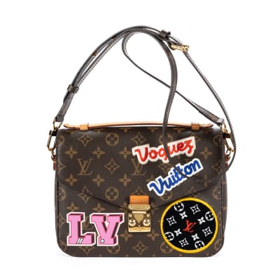 Ltd.Ed.Patches Pochette Metis MM  Schoudertas