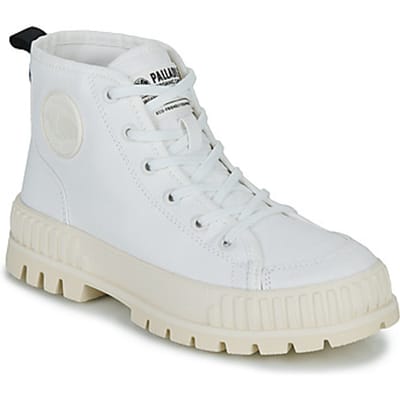 Palladium Pallashock Veterboots beige Canvas - Dames - Maat 36