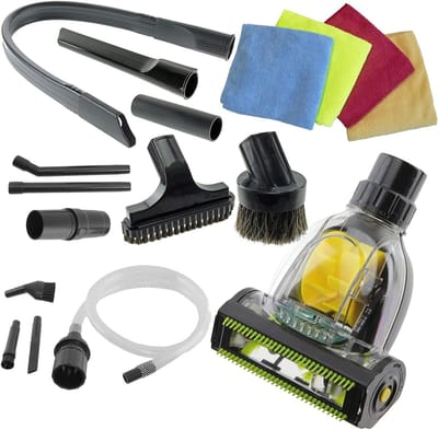 Stofzuiger Accessoireset - Auto Detail Kit - Auto Reinigen - Speciaal voor Numatic - 32mm - Grijs