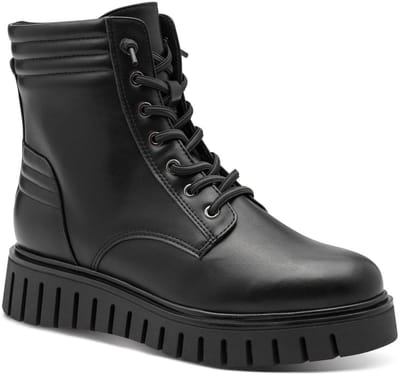 Marco Tozzi Dames Enkellaarsje 2-25215-45 001 F-breedte Maat: 37 EU