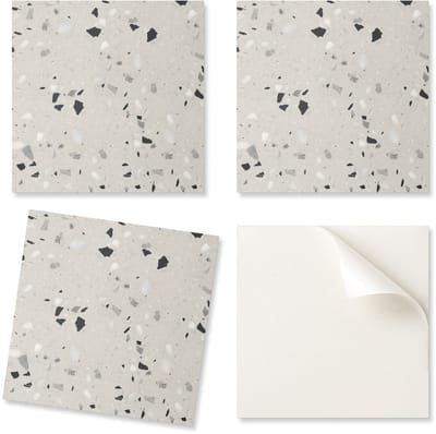 Set vinyltegels met patroon voor de woonkamer, zelfklevend, patroon met kleine fragmenten, 20x20x20 cm