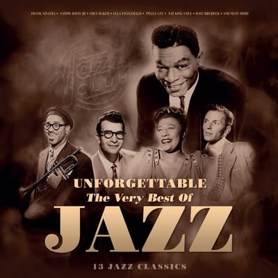 Various Artists - Unforgetable : The Very Best Of Jazz (LP) (Coloured Vinyl)