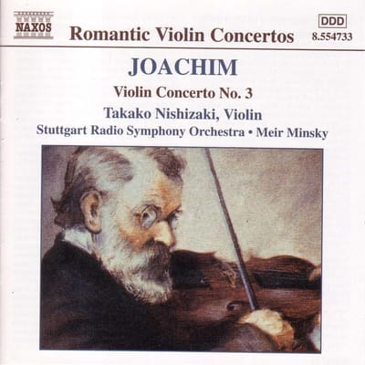 Takako Nishizaki - Joachim: Violin Concerto No. 3 (CD)
