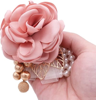 Bridesmaid Polsboeket voor Bruiloft en Feestjes - Elegant Bloemstuk voor Kinderen en Dansen - Perfect Cadeau voor Speciale Gelegenheden
