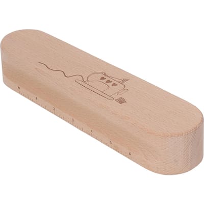 Kleermaker Houten Klapper met Been Pen Strijkbeschermingsgaas Fijn Gepolijst Beuken Bamboe Quiltsters