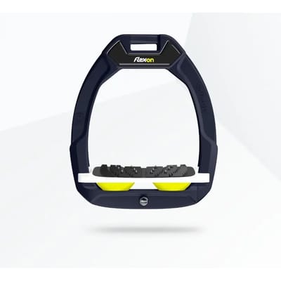 Veiligheidsstijgbeugels Rij met Ultra Grip Groen/Wit/Geel Flex-On Safe-On