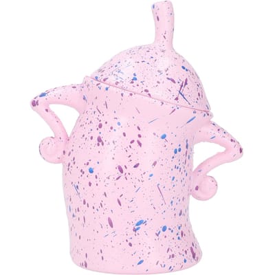 Leuke Voedselopbergpot ABS Uniek Creatief Uiterlijk met Luchtdicht Deksel Schattige Voorraadblikken voor Pink white