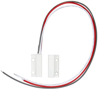 Magnetische Reed Schakelaar - Deur Contact Sensor - Beveiliging Thuis - Stabiele Prestaties - 106mm Lengte - Zilver
