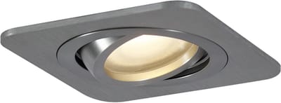 QAZQA alberto - Moderne Inbouwspot voor badkamer - 1 lichts - L 9 cm - Gunmetal -
