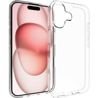 Mocaa Apple iPhone 16 Plus Clear Hoesje Transparant
