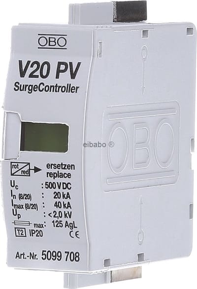 OBO - Overspanningsafleider basiselement V20-C 0-500PV 5099708