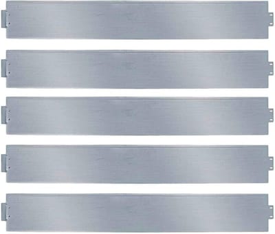 Gazonrand Metaal - Bloembed Afscheiding - Tuin Op Orde - Flexibel Buigbaar - 5 Meter Lengte - Zilverkleurig